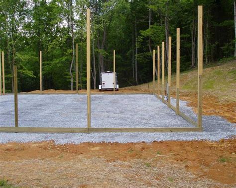 step by pole barn construction